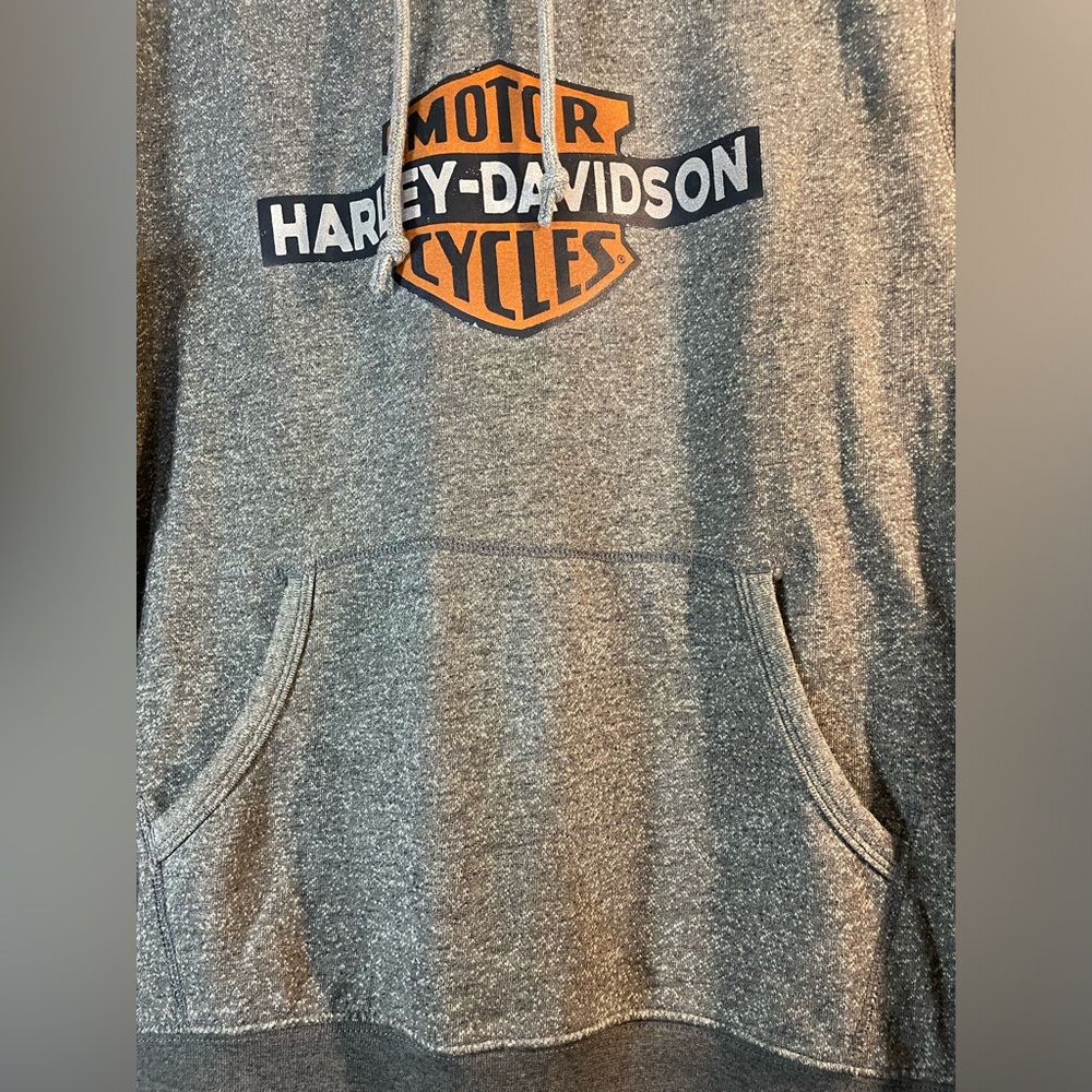 Harley-Davidson® Men's Laser Cut Pullover hoodie Slim Fit NWOT